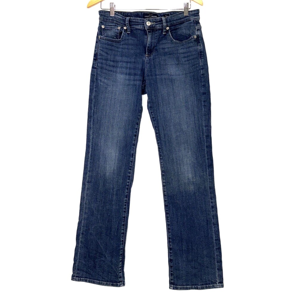 Lucky Brand Women 8/29 Reg (Sz 8) Easy Rider Bootcut Stretch Denim Jeans Trendy